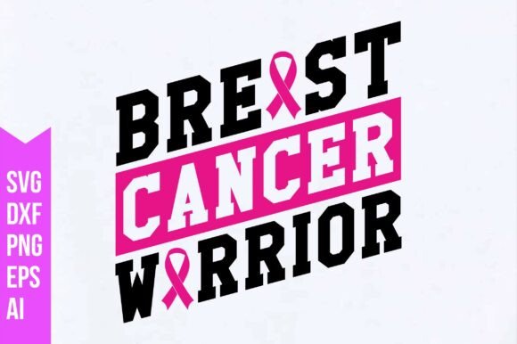 Breast Cancer Warrior Svg Graphics