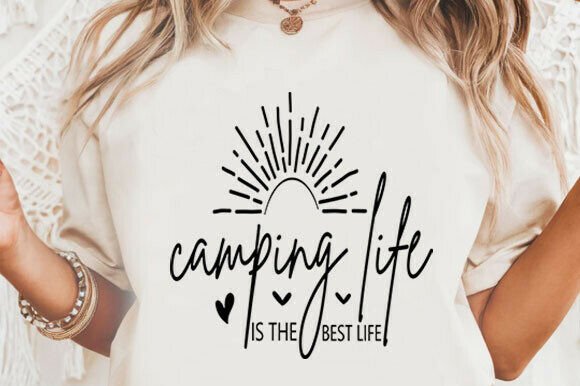 Camping Life SVG: Graphics for Freebies