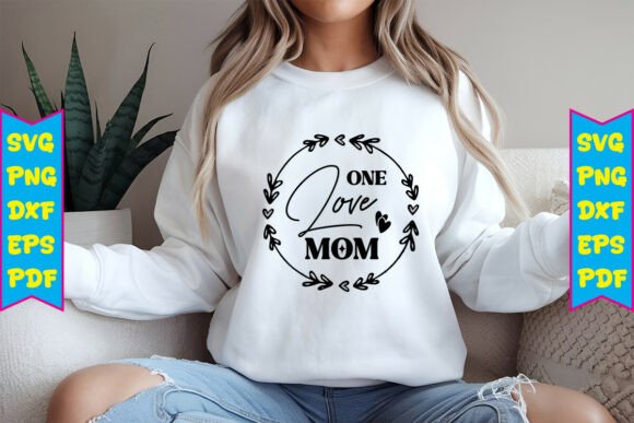 One Love Mom Free Svg Designs