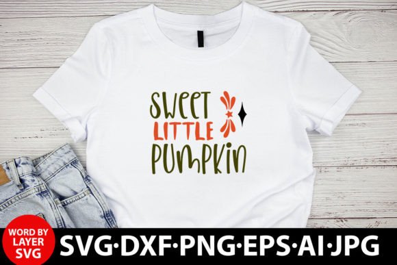 Sweet Little Pumpkin Svg Design